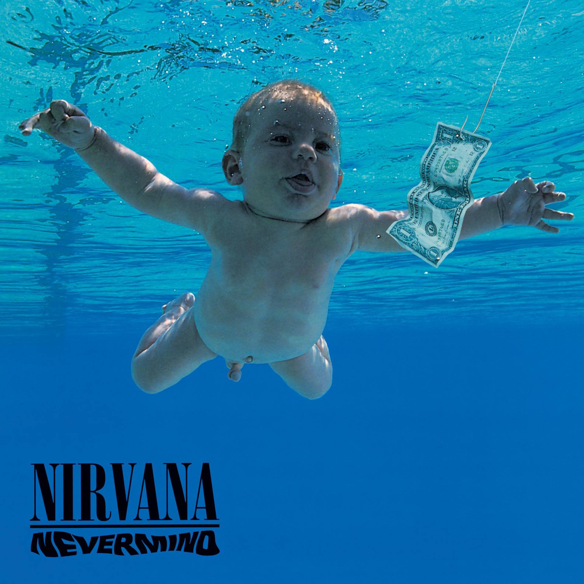 Nirvana, Nevermind, okładka płyty; materiały prasowe