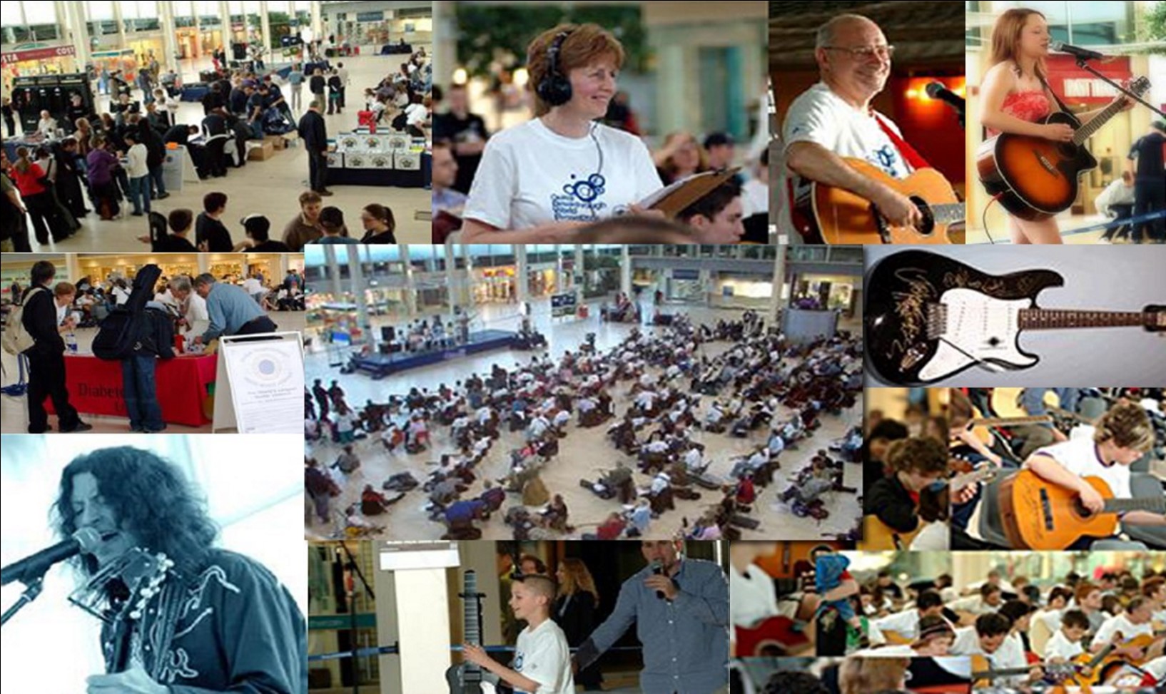 The world record hour long lesson in Middleton Hall, May 2004