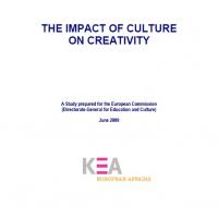 Kategorie: Meandry – The Impact of Culture on Creativity (A Study prepared for the European Commission, Directorate-General for Education and Culture)