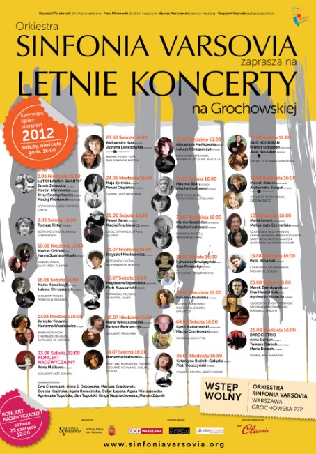 Kategorie: Felietony – Letnie koncerty na Grochowskiej III