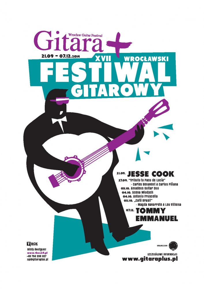 Kategorie: Felietony – Patronat MEAKULTURY: Wrocławski Festiwal Gitarowy GITARA+