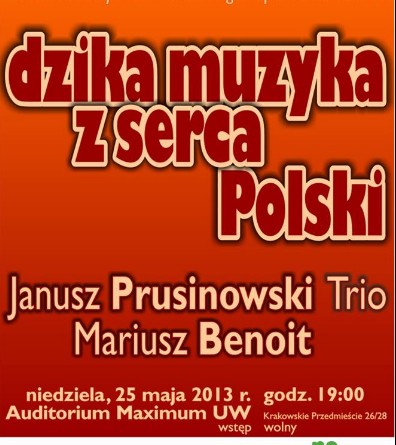 Kategorie: Felietony – UW-łaczające zamieszanie czyli odwołanie koncertu Prusinowski Trio. Hyde Park