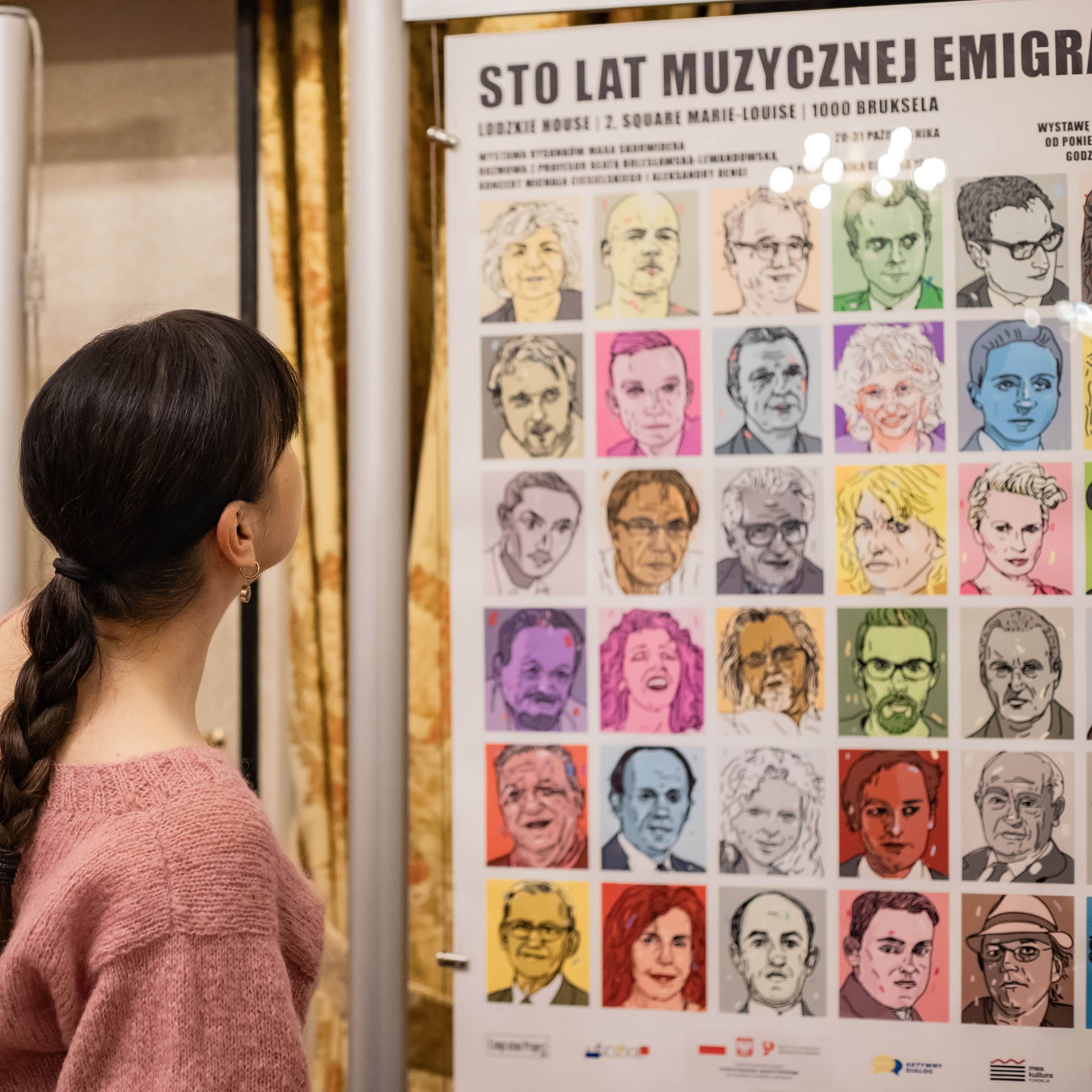 Fotorelacja z wystawy „Sto lat muzycznej emigracji” w Brukseli