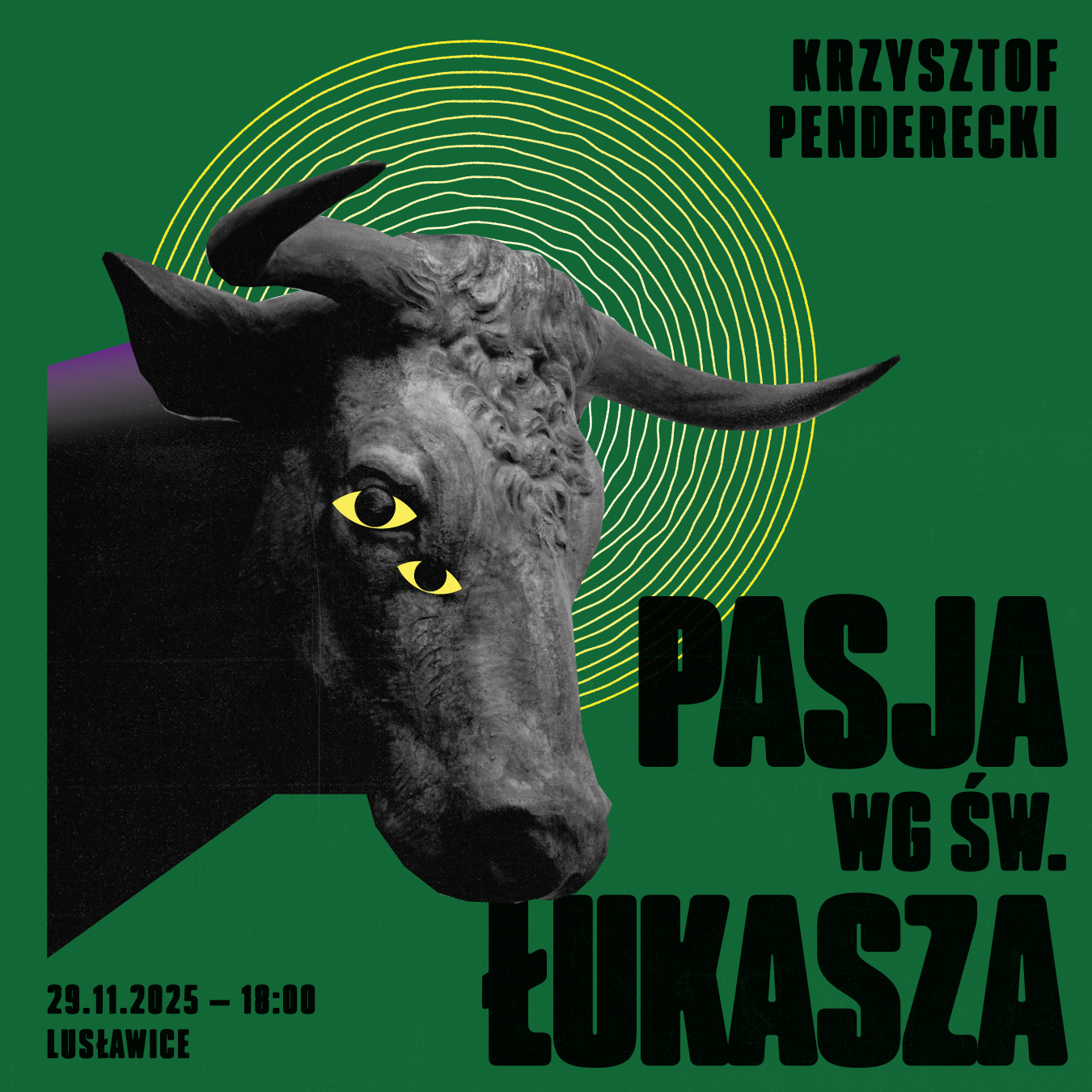 „Pasja według św. Łukasza” Krzysztofa Pendereckiego w Lusławicach