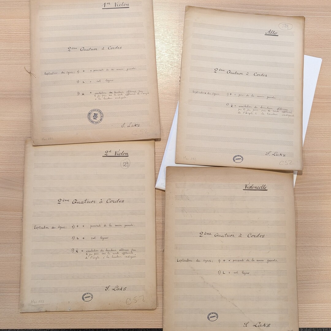 Trzy rękopisy Laksa odnalezione!