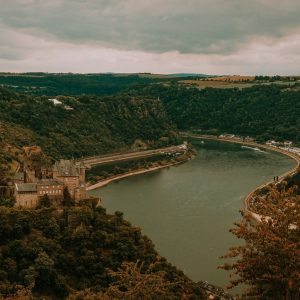 skała Lorelei i Ren